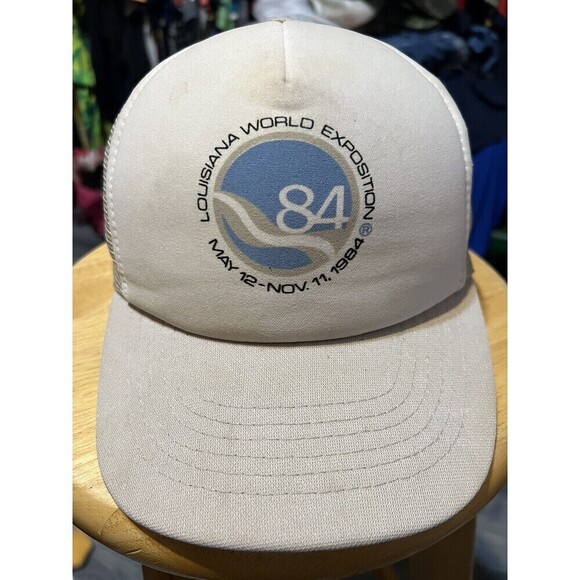 Vintage 1984 Louisiana World Expo SnapBack Hat - Picture 1 of 8